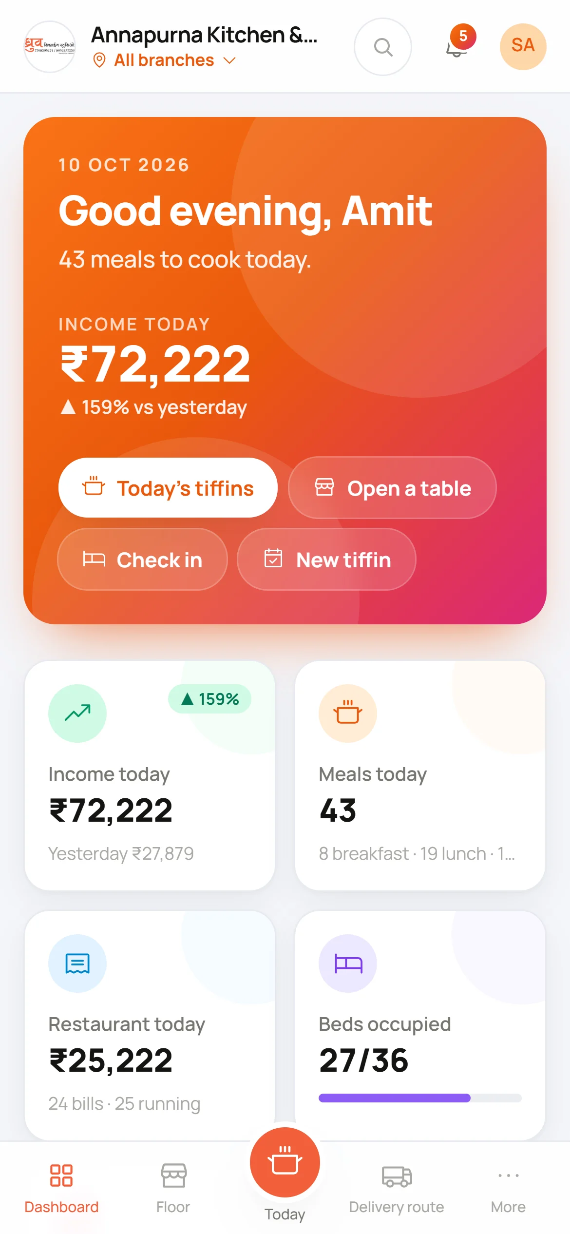 A mobile app built by DHRUVIX